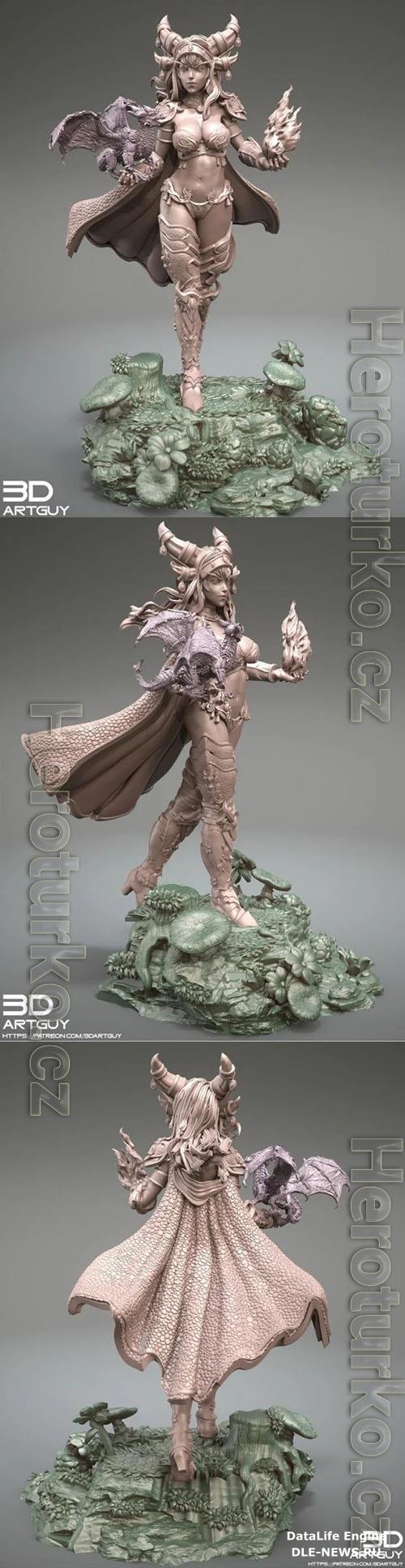Dragon Queen 3D Print