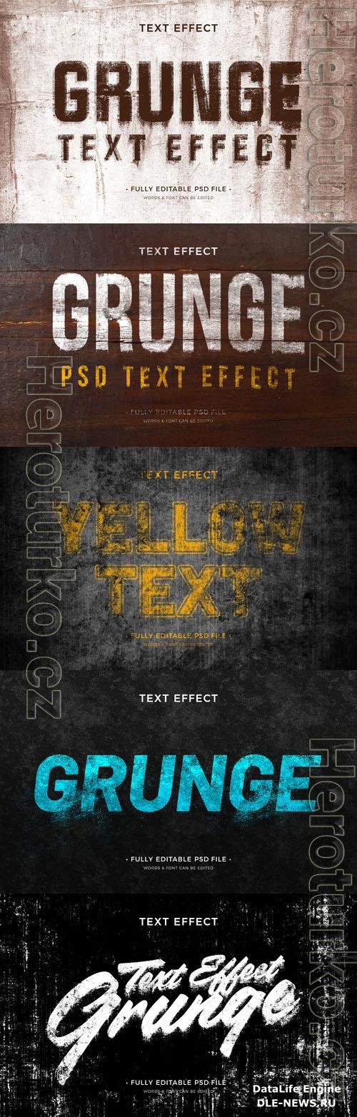 Psd style text effect editable design
 collection vol 261