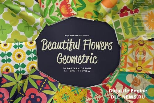 Beautiful Flowers - Seamless Pattern Design