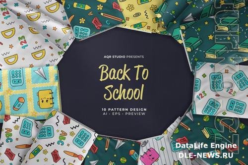 Back To School - Seamless Pattern Design