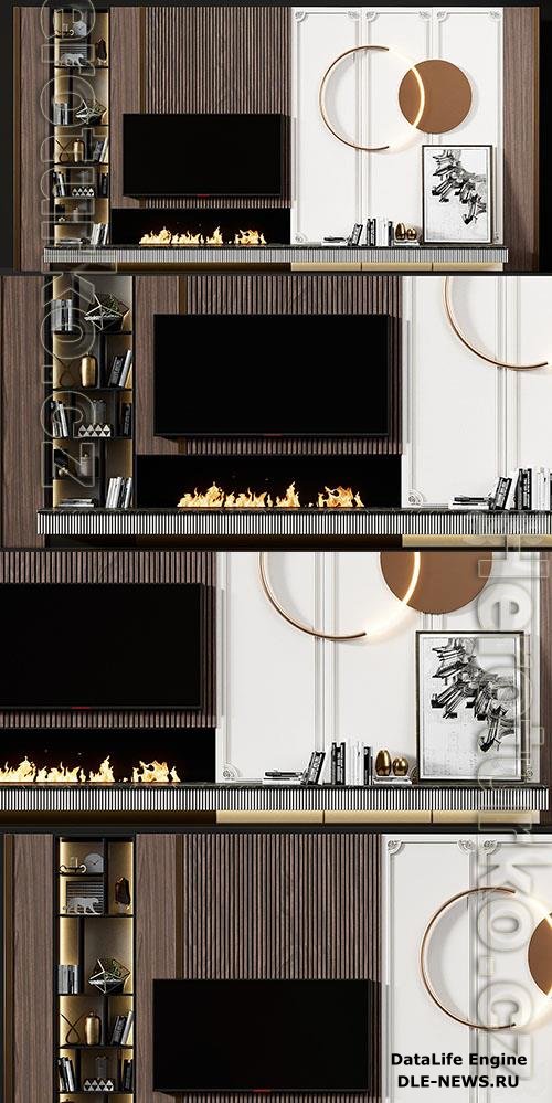 TV wall modern 78