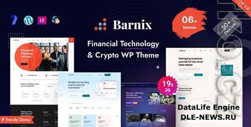 ThemeForest - Barnix v1.0.1 - Finance Consulting WordPress Theme/38837179