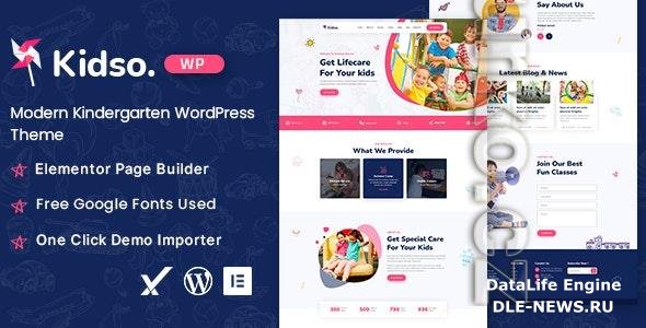 ThemeForest - Kidso v1.0.0 - Modern Kindergarten WordPress Theme/38248865