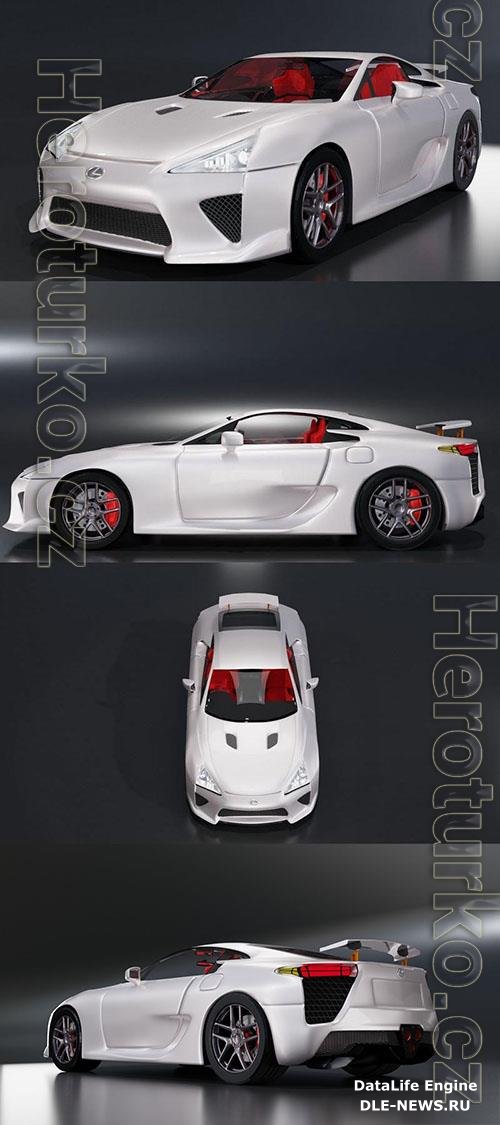 Lexus Lfa - 3D Model