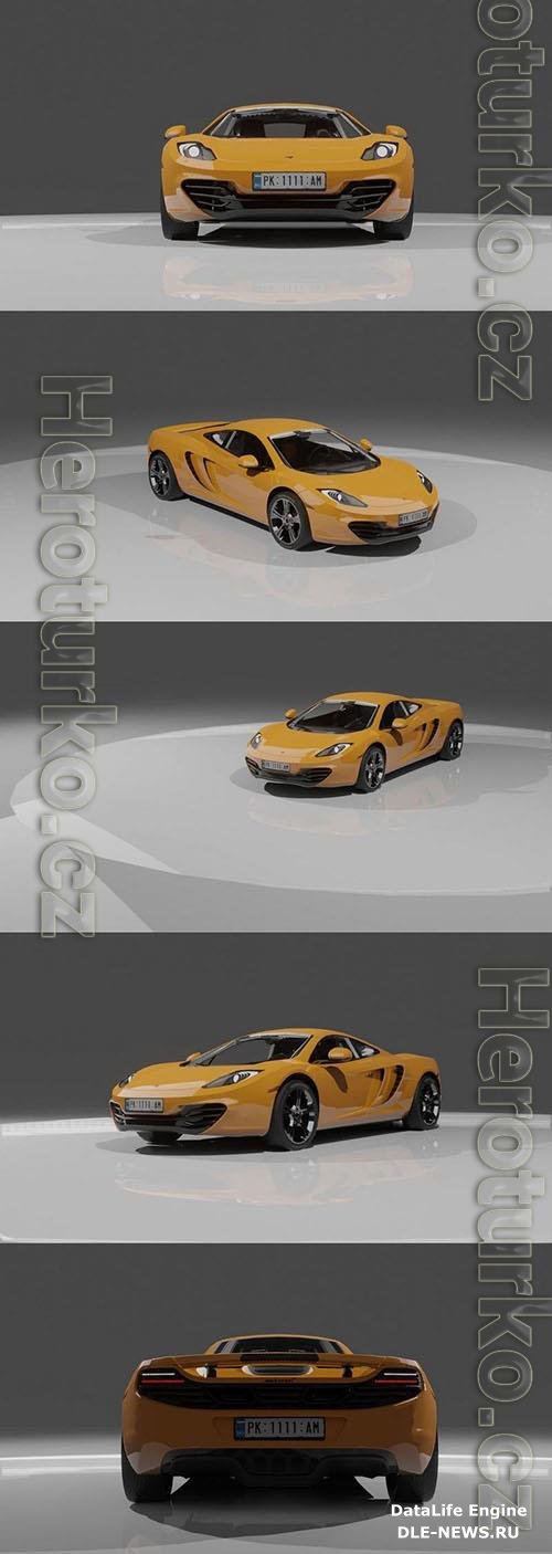 Mclaren Car - 3D Model