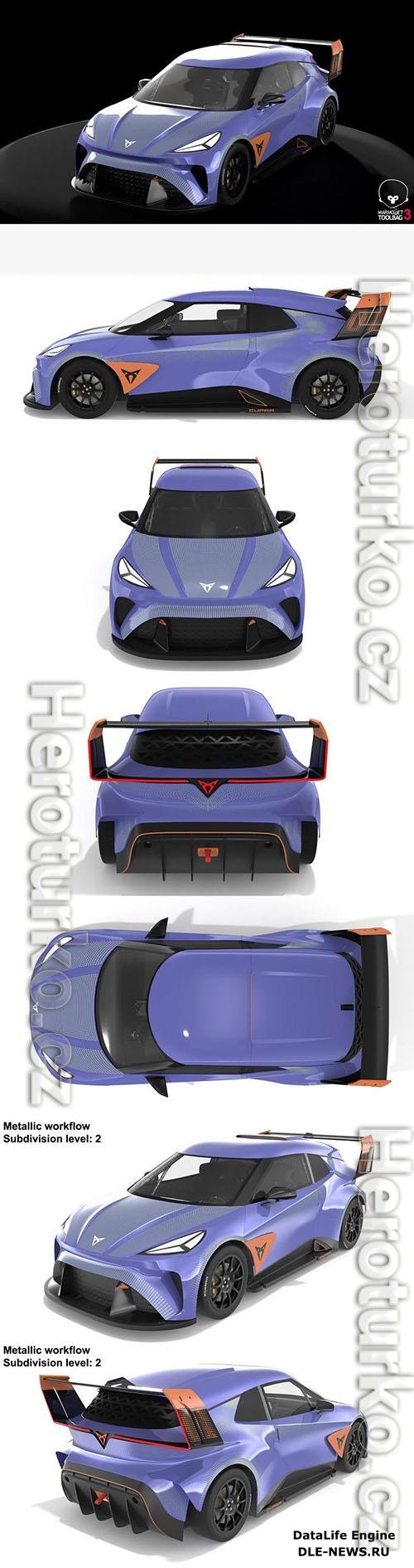 CUPRA UrbanRebel - 3D Model