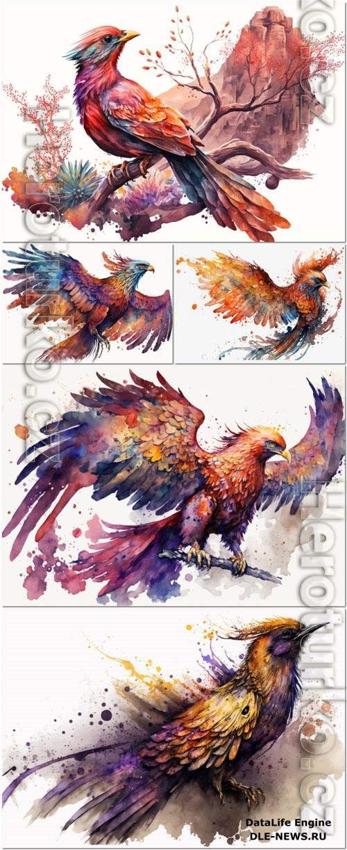 Vector mystical phoenix vector art to ignite your imagination