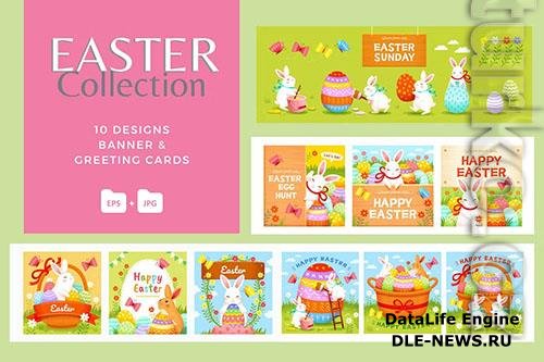 Easter Holiday Vector Collection