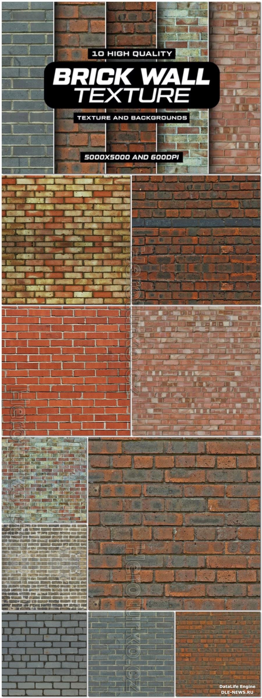10 Brick Wall Texture