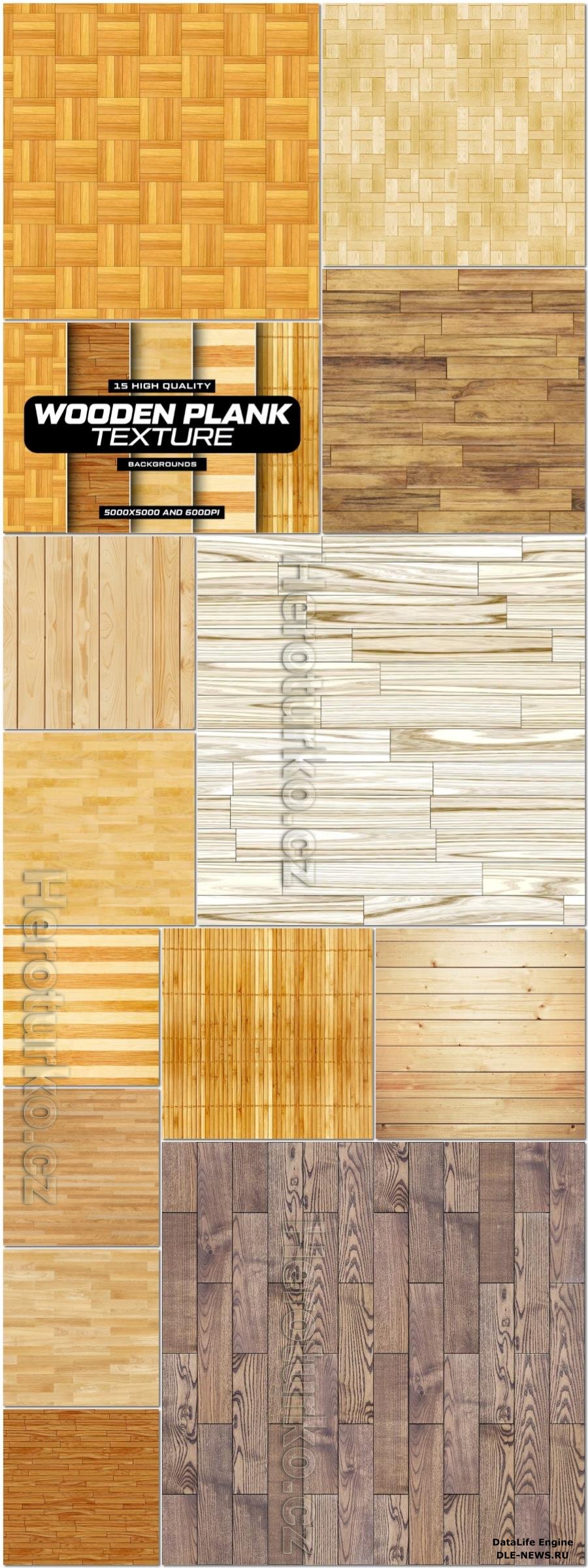 15 Wooden Plank Texture Design