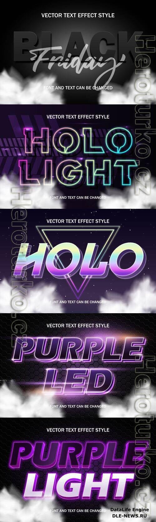 Vector 3d text editable, text effect font design
 set vol 81