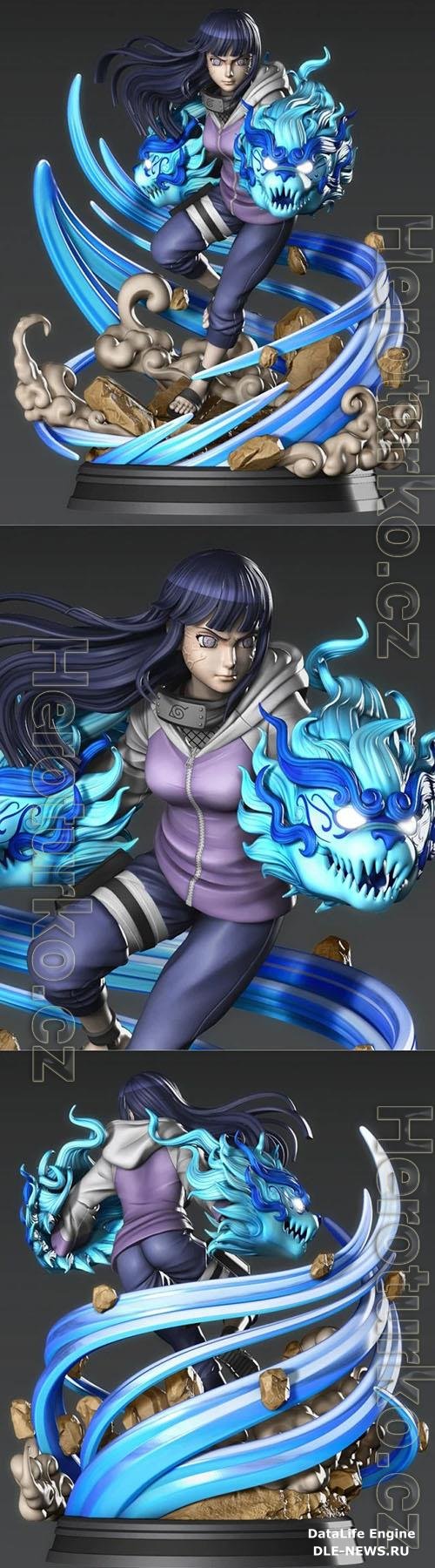 Hinata Hyuga - Naruto 3D Print